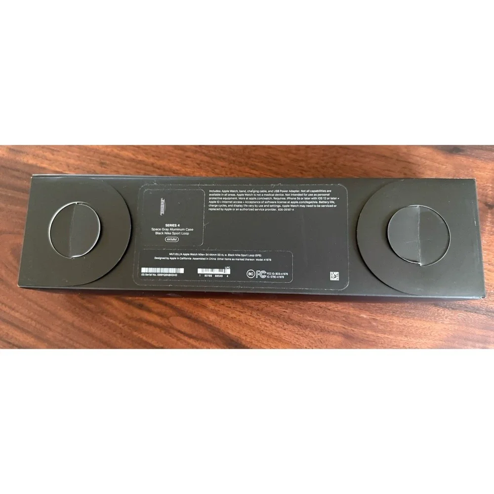 Apple Watch Series 4 Black Presentation Box Nike Sport 44mm 1-3 BOX ONLY